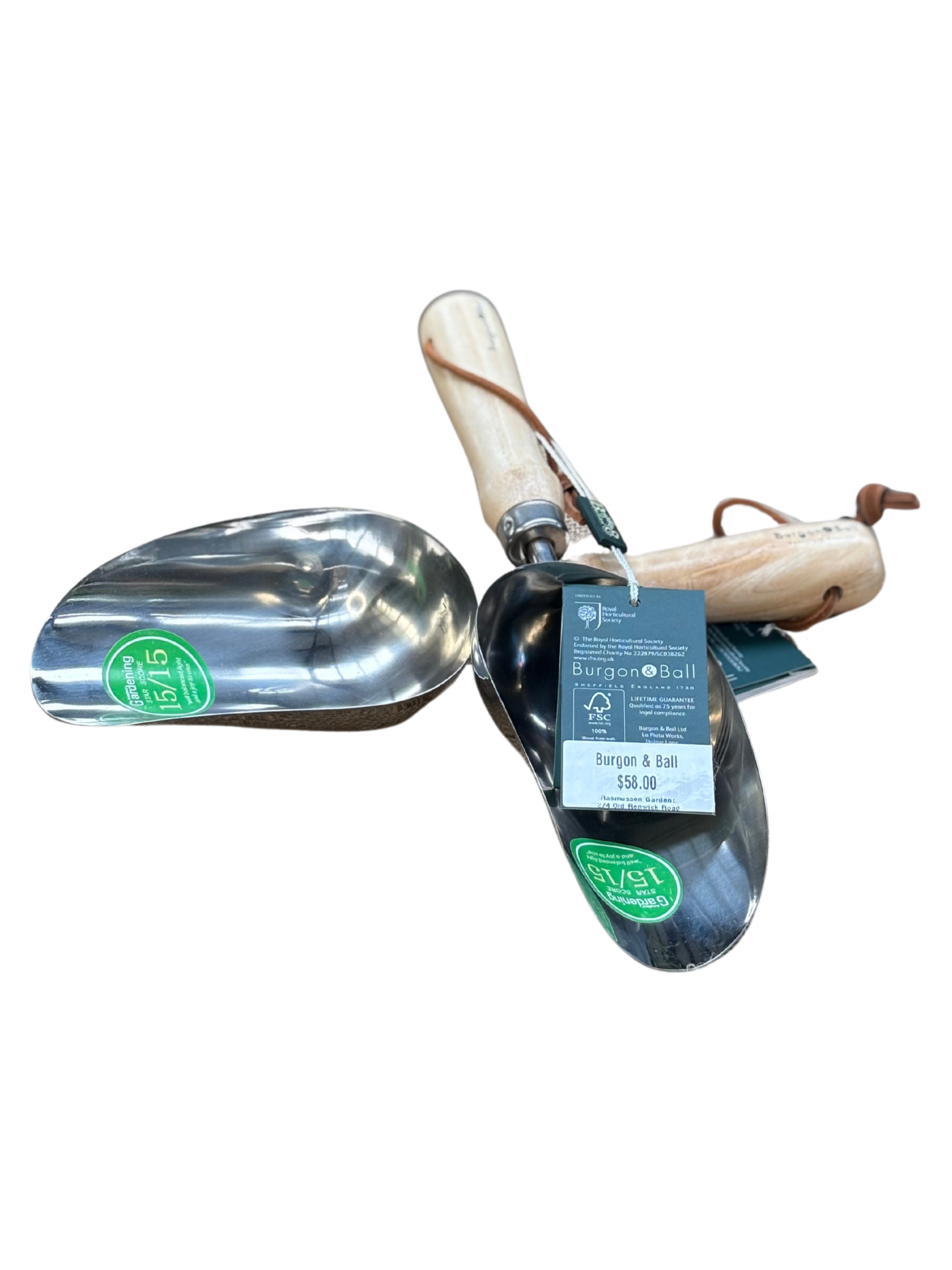 Burgon & Ball Stainless Compost Scoop